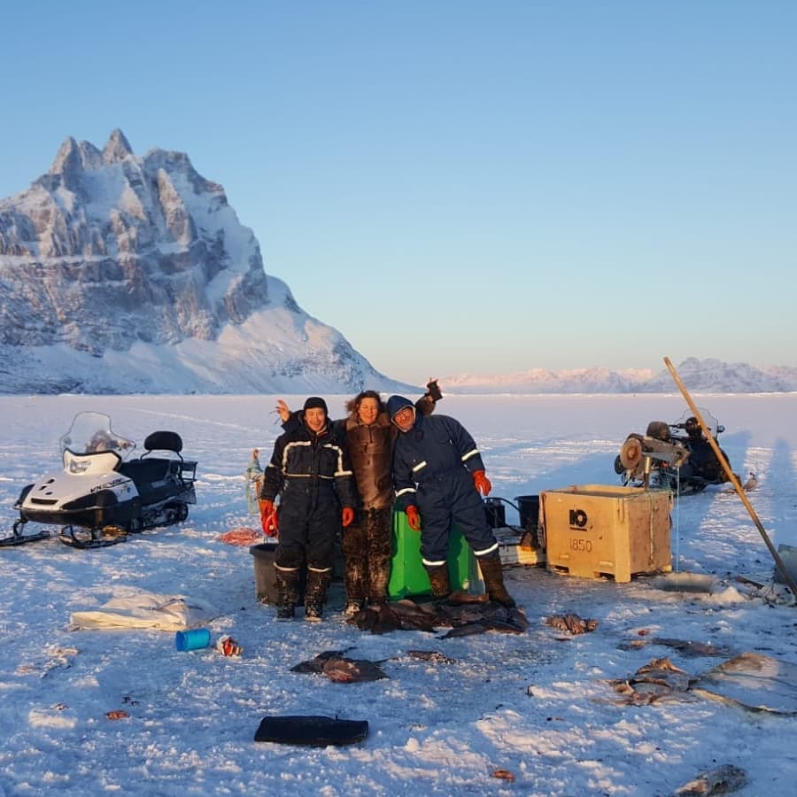Succesful work on the ice